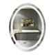 Овальне дзеркало 50х70 QTAP MIDEYA QT2078NCR5070W - зображення 1