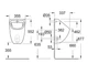 Пісуар GROHE BAU CERAMIC 39438000 - зображення 2