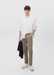 Сорочка класична для хлопчика Mango білий XXS 152-158 бавовна оксфордський стиль - изображение 2