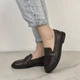 Женские анатомические лоферы ITstyle классические повседневные туфли кожаные Коричневые 37 24 см (50100) - изображение 2