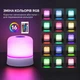 Перезаряжаемый RGB LED ночник с пультом ДУ и сенсорным управлением - изображение 1