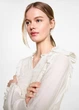 Сорочка блузка для дівчинки Mango молочний L 170 віскоза в романтичному стилі - изображение 4