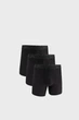 Чоловічі чорні боксери (3 шт) UA PERFORMANCE TECH MESH 6 IN Under Armour S 1383884-001 - зображення 1