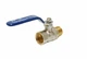 Кран шаровый 1/2" ВН, ручка синяя, 605 Valve J.G. - изображение 5