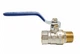 Кран шаровый 1/2" ВН, ручка синяя, 605 Valve J.G. - изображение 7