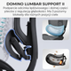 Fotel biurowy ergonomiczny Sihoo DORO C300 PRO V2 Czarny (4820216980141) - obraz 6