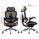 Fotel biurowy ergonomiczny Sihoo DORO C300 PRO V2 Czarny (4820216980141) - obraz 15