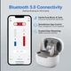 Слуховий апарат Ceretone Bluetooth з керуванням через програму, шумозаглушення з двома мікрофонами - зображення 8