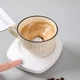 Магнитная мешалка для напитков с подогревом на 1 чашку Magnetic Levitation Stirrer 950 белая - изображение 6