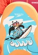 Доска для плавания Speedo PRINTED FLOAT IU оранжевый, голубой Дит OSFM - изображение 5