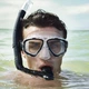 Набір маска і трубка Speedo ADLT ADVT MSKSKL SET 006 чорний, прозорий Уні One Size - зображення 2
