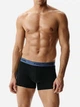 Набор трусов боксеров мужских хлопковых Atlantic 6SMH-004 M 6 шт Черный (5907086030141) - изображение 2