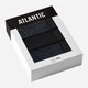 Набір трусів боксерів чоловічих бавовняних Atlantic 3MH-239 2XL 3 шт Графітовий / Чорний / Синій (5907086030943) - зображення 6