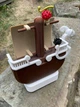 Подставка-витрина Going Merry для фигурок One Piece Kinder Joy, корабль Соломяных Шлящиков - изображение 5