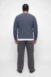 В'язаний пуловер Fusion Knit Label Jack&Jones сірий 6XL (300521-gray-13524) - изображение 4