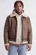 Куртка-авіатор Norrebro Jack&Jones коричнева 7XL (ow-jj-018-brown-3306) - зображення 2