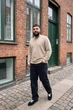 Світшот Alves Structure Jack&Jones бежевий 3XL (sw-jj-010-beige-3405) - изображение 7