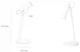 Настольная лампа Mijia Rechargeable Table Lamp MJTD04YL BHR5258CN White - изображение 3