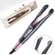 Плойка-выпрямитель 2в1 HAIR CURLER 106 WM-002 с LED-дисплеем и регулировкой температуры 130-230 градусов поворотным шнуром 360 градусов Черная - изображение 1