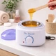 Воскоплав ProWax 200 для депіляції 400 мл 100 Вт з терморегулятором та знімною чашею для домашнього використання Білий - зображення 2