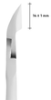 Profesjonalne cążki do skórek Staleks Pro EXPERT 11 14 mm NE-11-14 (4820121590060) - obraz 3