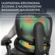 Fotel biurowy ergonomiczny Sihoo DORO C300 LITE V2 z podnóżkiem Czarny (4820216980110) - obraz 8