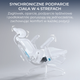 Fotel biurowy ergonomiczny Sihoo DORO C300 LITE V2 z podnóżkiem Czarny (4820216980110) - obraz 11