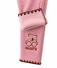 Детские теплые лосины для девочки на флисе, 130 см розового цвета (NABITU kids leggings) - изображение 5