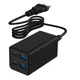 Мережевий ЗП, 2xUSB-A (QC3.0 30W)+2xType-C (PD 65W), чорний (TA-UC-2A2C-PD65-01-BK) - изображение 1