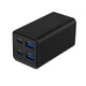 Мережевий ЗП, 2xUSB-A (QC3.0 30W)+2xType-C (PD 65W), чорний (TA-UC-2A2C-PD65-01-BK) - изображение 2