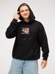 Худи з принтом чоловіча GENUA G01223-0010 6XL Чорний shop (2000999654930) - изображение 1
