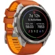 Смарт-годинник Garmin Fenix 9 Pro 51mm Titanium with Autumn Orange/Spark Orange Silicone Band (010-04337-05/06) [177391] - зображення 2