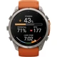 Смарт-годинник Garmin Fenix 9 Pro inReach 47mm Titanium with Autumn Orange/Spark Orange Silicone Band (010-04336-00/01) [177386] - зображення 7