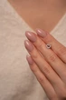 Серебряная серьга для хеликса Серебряное сердце (40104) - изображение 5