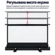 Проекционный экран Vividstorms Pull Up 80″ портативный напольный — выдвижной экран для проектора с регулировкой высоты 16:9 - изображение 8