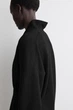 Джемпер жіночий COS draped merino wool v-neck jumper 1298761001 L Чорний - изображение 5