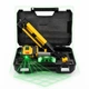 Лазерный нивелир DeWalt CLE34031N профессиональный 4D 16 зеленых линий 360° LED дисплей самовыравнивающийся дальность до 20 м до 50 м с приемником IP54 с 2 АКБ штативом магнитным кронштейном пультом и кейсом - изображение 2