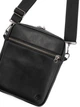 Сумка через плече gard MINI METAL ZIP 2 еко шкіра глянцева 4/25 чорний 12476 - зображення 8