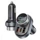 Автозаряджання Proove 30W Type-C і USB PD QC3.0 чорна для FM трансмітера (50881) - зображення 4