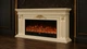 Электрический камин Nevada luxe Ivory 1500 Вт с порталом, звук потрескивания дров (10080153) - изображение 3