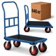 Візок вантажний платформний транспортний 640 кг Bonro PH600 (42401220) - изображение 1