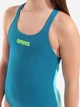Подростковый слитный купальник для бассейна для девочки Arena Team Swimsuit Swim Pro Solid 004762-668 140 см Бирюзовый (3468337873068) - изображение 4