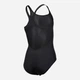 Детский слитный купальник для бассейна для девочки Arena Team Swim Pro Solid L 005755-550 116 см Черный/Белый (3468336797068) - изображение 2