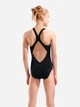 Детский слитный купальник для бассейна для девочки Arena Graphic Swimsuit V Back 006680-501 116 см Черный/Белый (3468337736196) - изображение 2