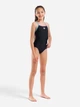 Детский слитный купальник для бассейна для девочки Arena Swimsuit Light Drop Solid 005919-589 116 см Черный (3468337725794) - изображение 3