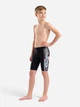 Детские плавки-шорты для мальчика Arena Lit Logo Swim Jammer 010693-550 116 см Черные (3468337747475) - изображение 3