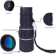 Монокуляр Bushnell 16×52 с двойной фокусировкой и регулировкой диоптрий, компактный прорезиненный - изображение 2