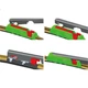 Щітки склоочисника Aolin, комплект пар для Audi A6L моделей 2006-2011/Audi R8 [модель до 2014 року], гумова накладка оригінального розміру A-класу 22/22 - зображення 3