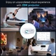 Проектор 1080P Full HD Wi-Fi Bluetooth 500 ANSI, 15000 Лм, 4K, 30–300″, HDMI, USB, для дома, PS4 - изображение 5