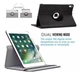 Чохол 360 на Apple iPad 11" (A16) 2025 / чохол для планшета з функцією вертикальної та горизонтальної підставки / чорний - зображення 5